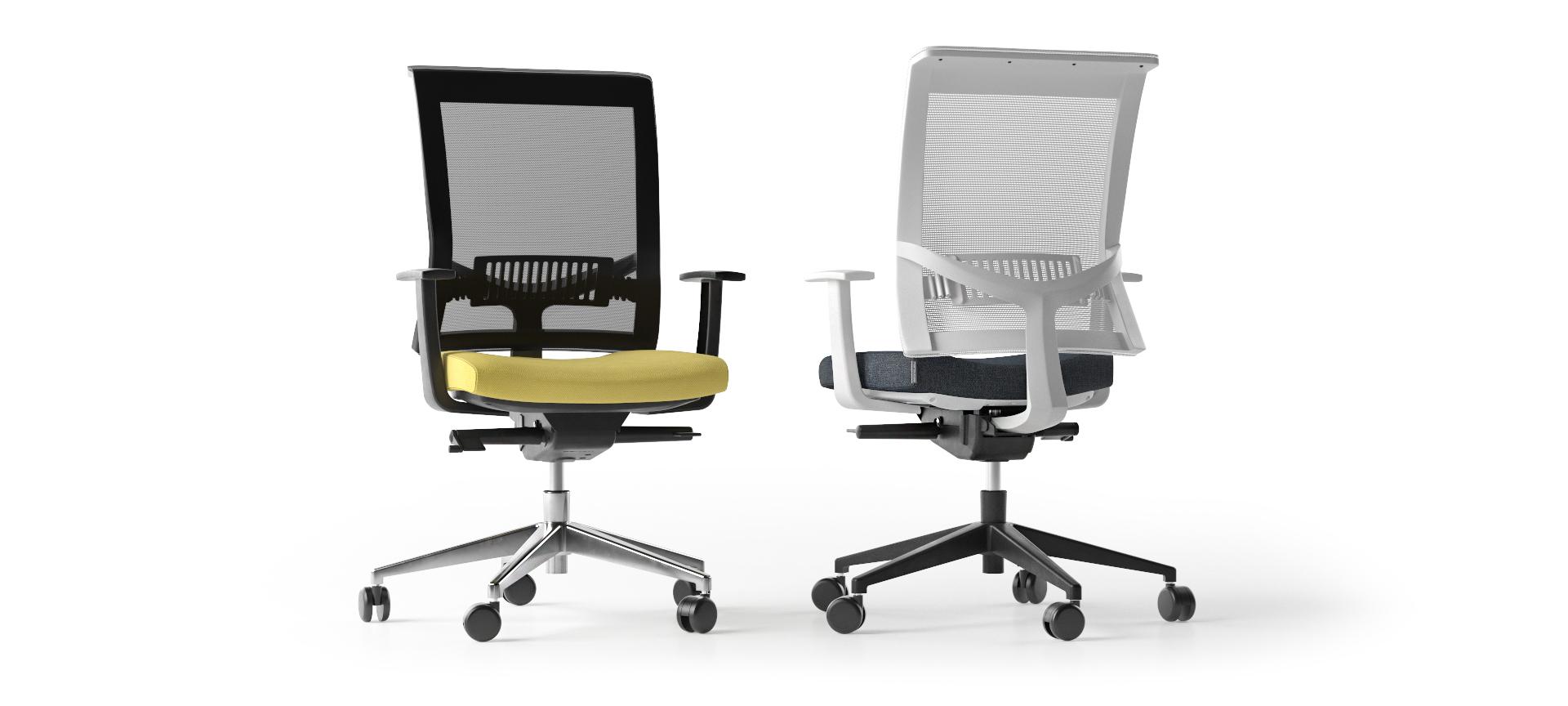 Narbutas Eva 2 mesh back task chairs Narbutas Eva 2 mesh back task chairs