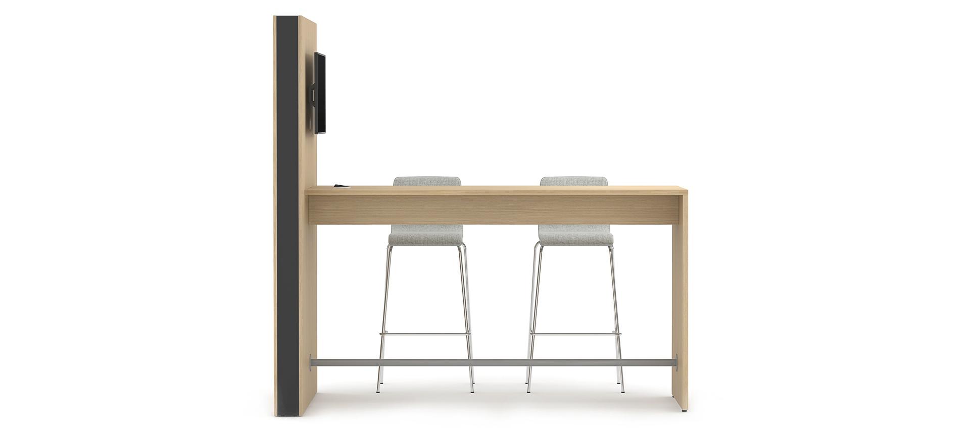 Narbutas Media Wall for high tables Narbutas Media Wall for high tables