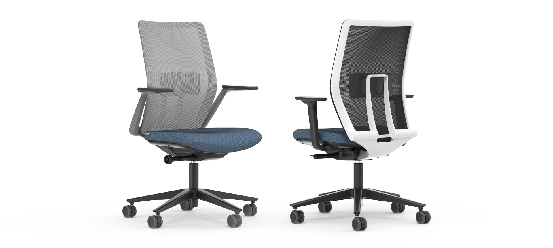 Formetiq Modena task chairs Monza mesh back office task chairs from Formetiq