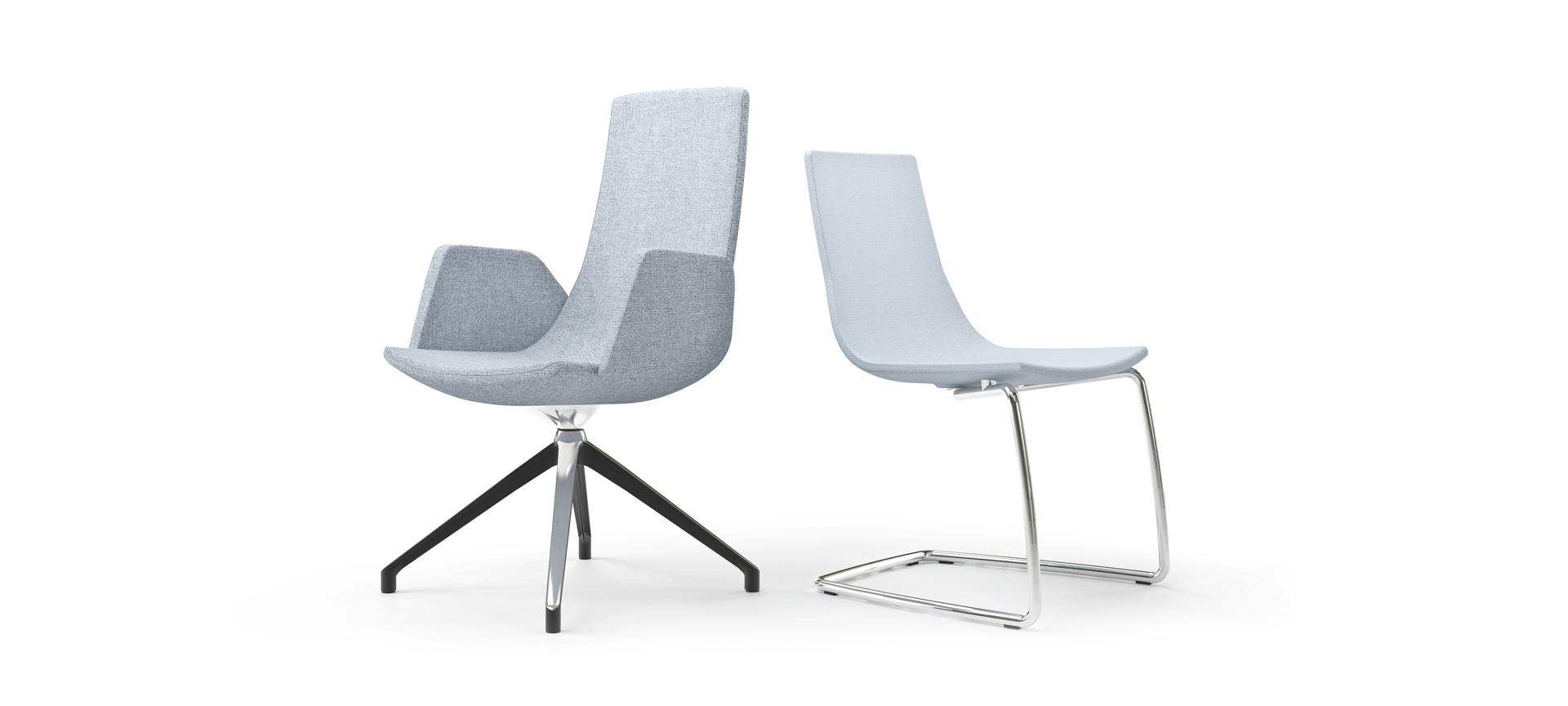 North Cape fabric meeting chairs North Cape fabric meeting chairs