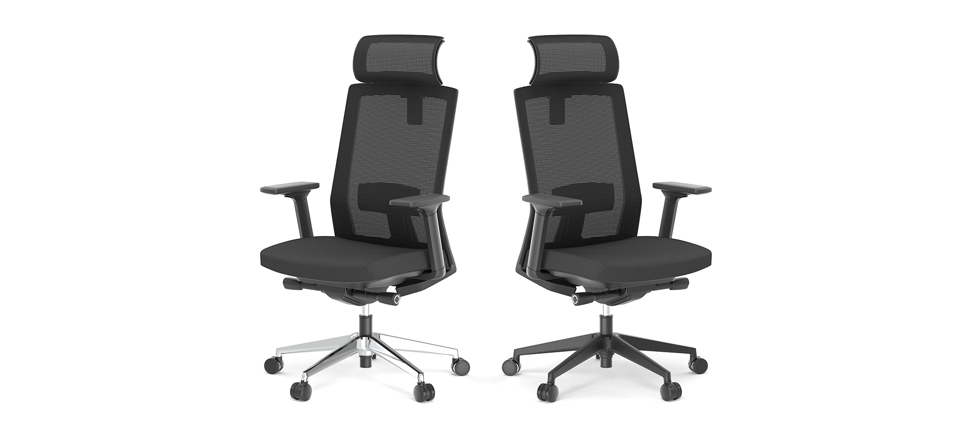 Formetiq Verona mesh back task chair Formetiq Veneto Executive mesh back task chair